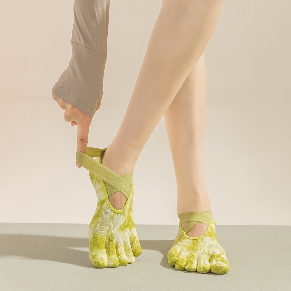 Women's Tie-Dye Five-Finger Gr - Toe Sock Split recension och pris